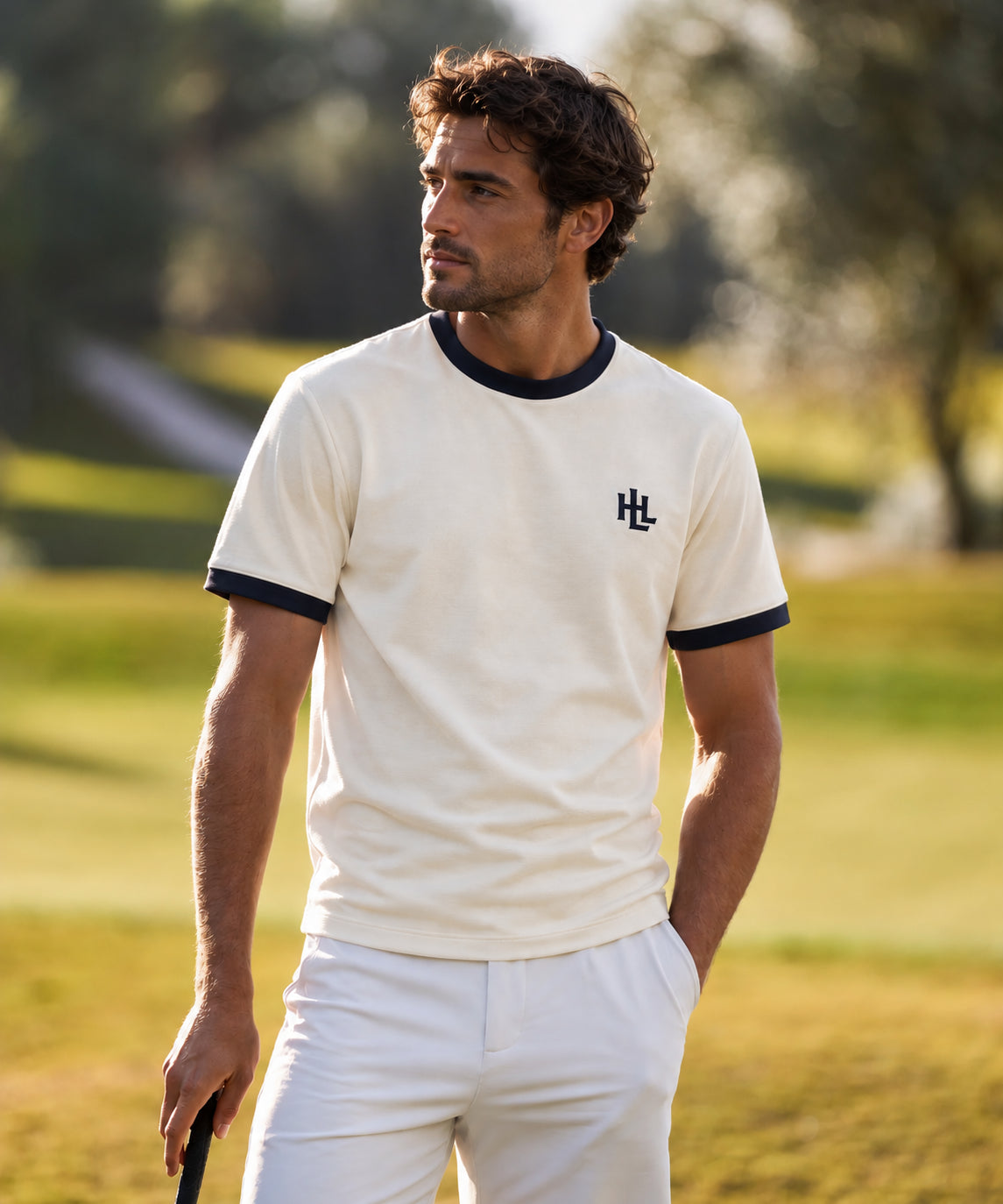 T-shirt Ringer — Bords marine