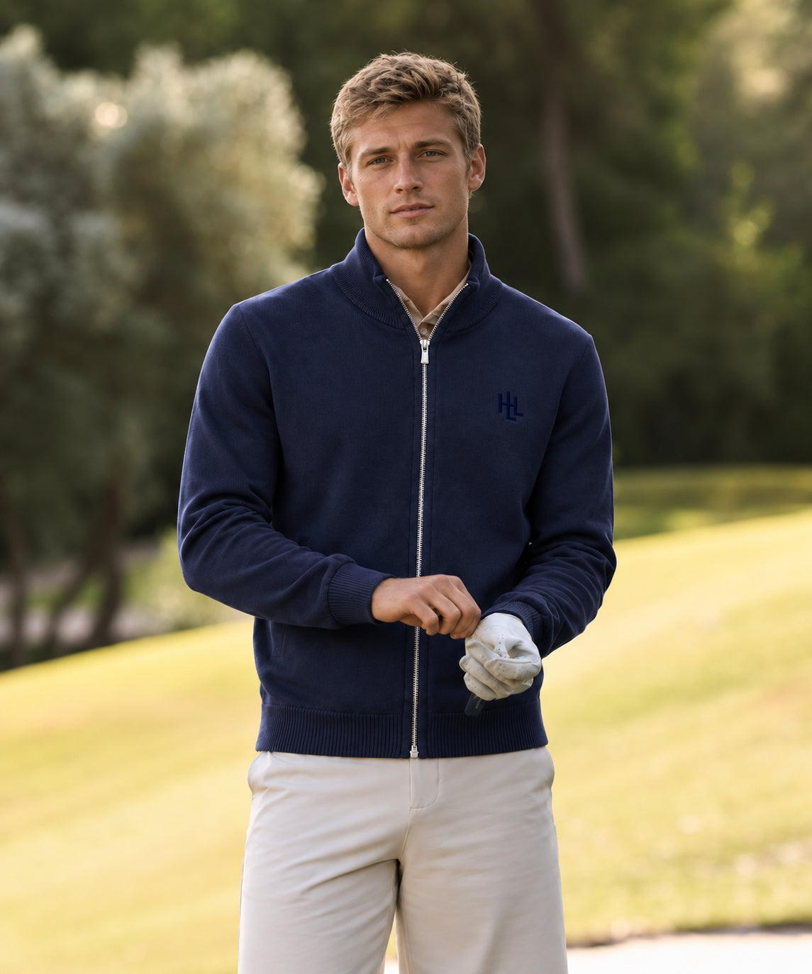 Cardigan Victoire — Marine
