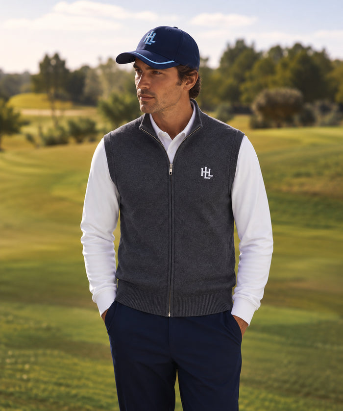 Gilet Entre-deux — Gris