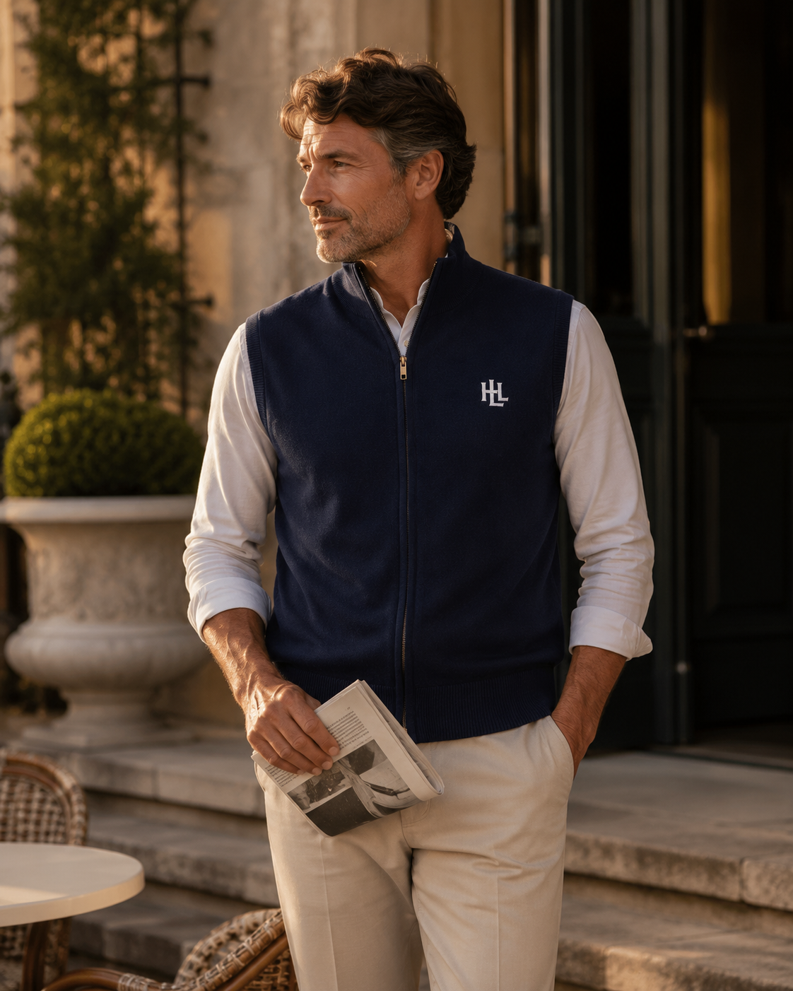 Gilet Entre-deux — Marine