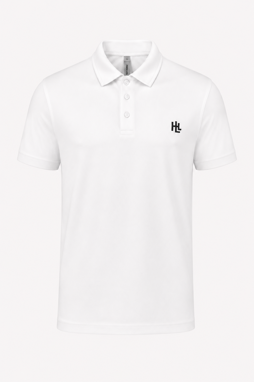Polo Coup droit — Blanc