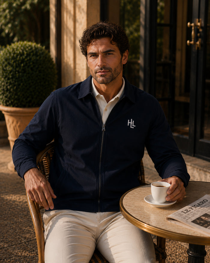 Veste Couloir marine - lifestyle